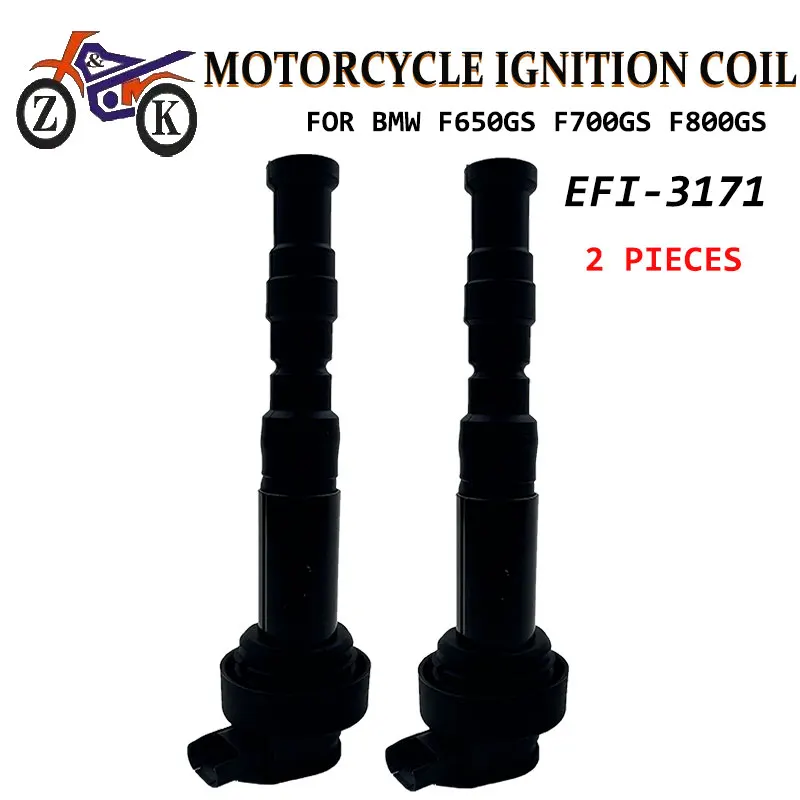 

2pcs/set Motorcycle Ignition Coil For BMW F650GS F700GS F800GS ADVE F800GT F800R F800S F800ST 2004-2016 Motorcycle Accessories