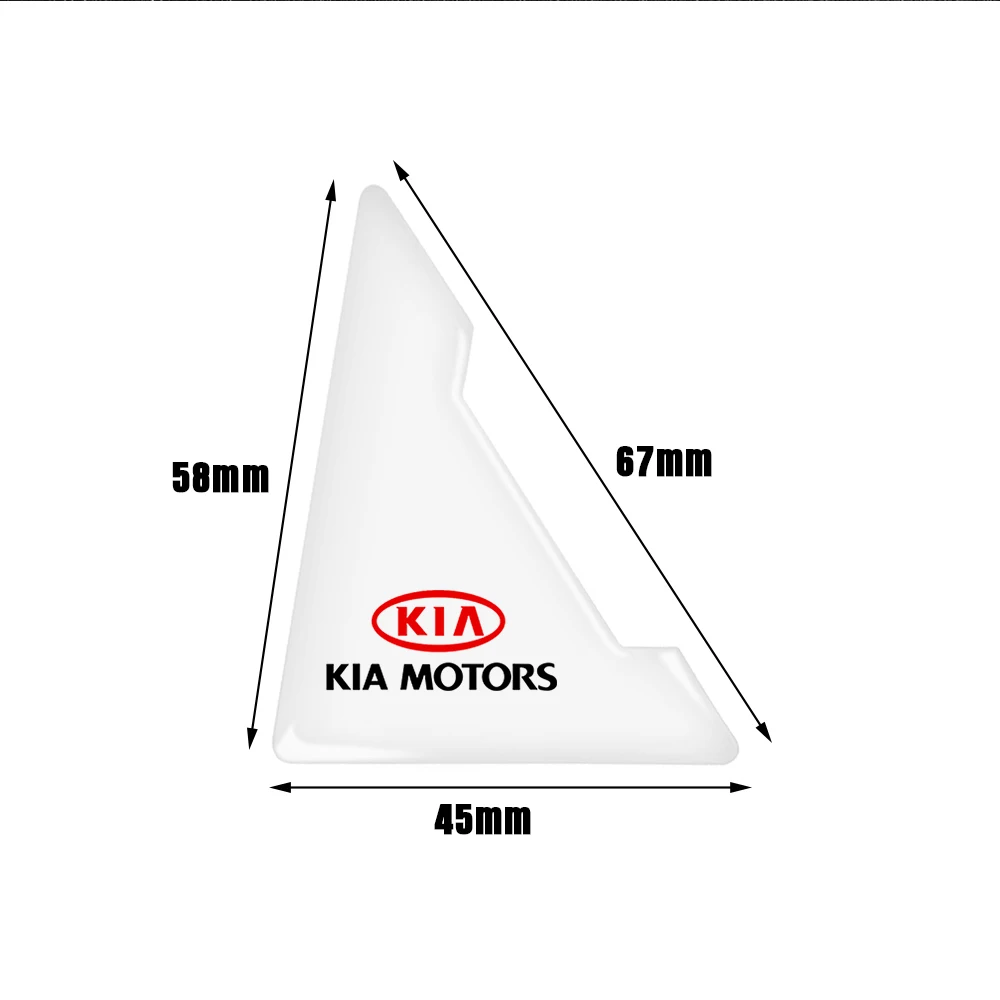2/4pcs Silicone Car Door Corner Cover Anti-Scratch Bumper Protector Stickers For KIA Rio Ceed Sportage Cerato Soul Sorento Niro