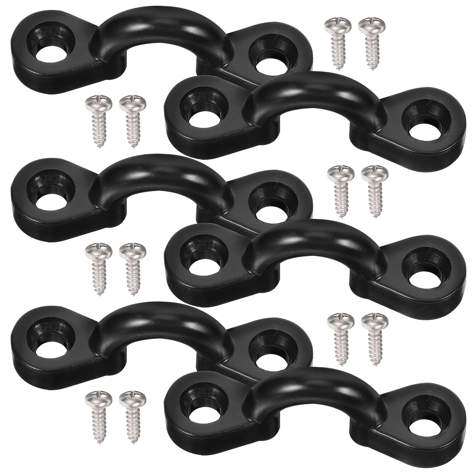 

1Set C-Shaped Buckles PVC Metal Kayak Deck Rigging Fixed Role Easy Installation Boat Supplies Kayaking Maintenance Parts
