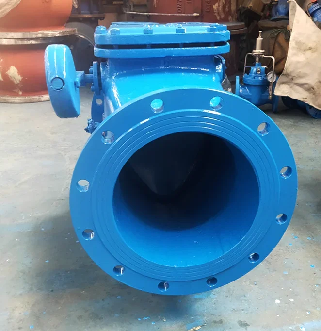 Vertical Horizontal Water Swing Type Wcb Casting Flanged Non Return Class600 Check Valve