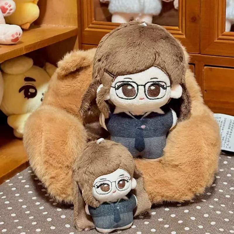 New Cartoon Cute 김지수 Blush Style Cotton Doll Toy Doll Gift 10cm