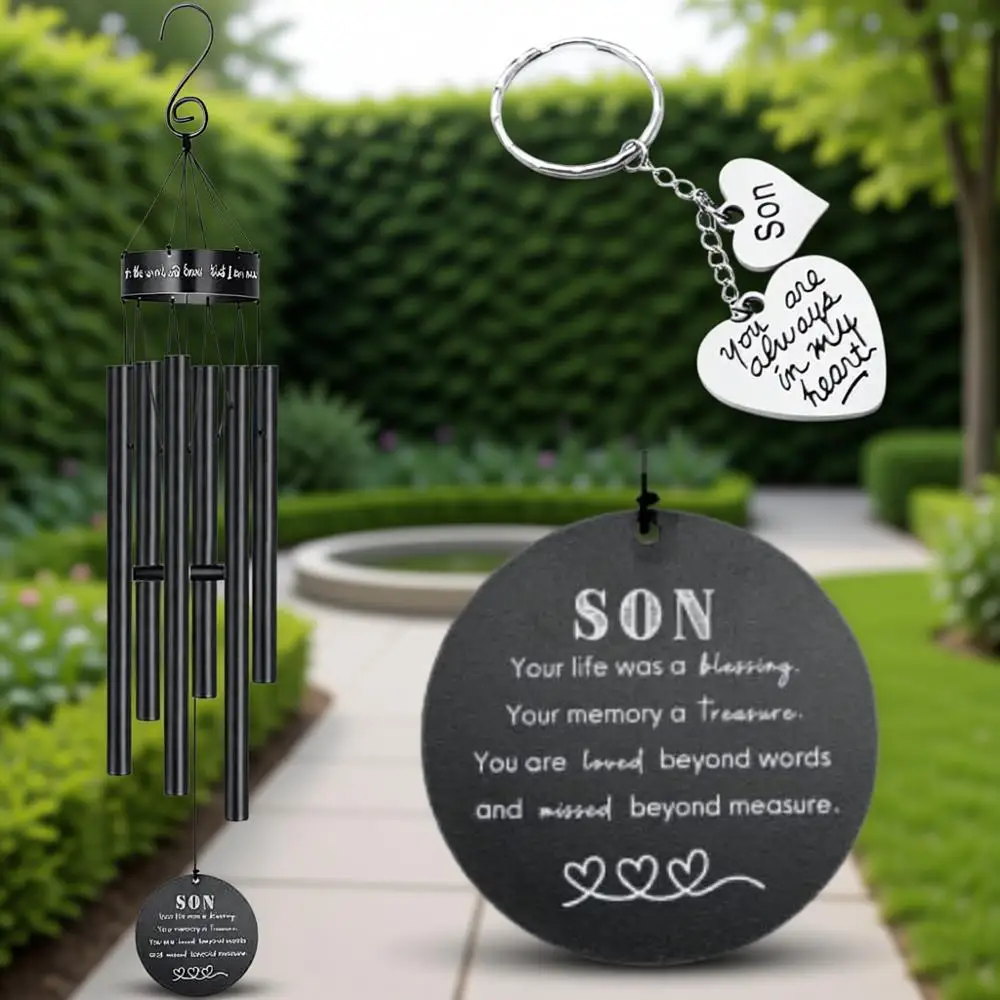 

Персонализированный открытый мемориальный колокольчик для заветренных членов семьи