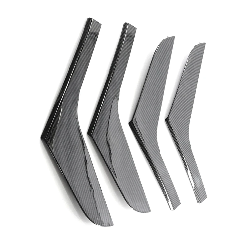 Carbon Style Set Of Interior Door Trim For Pull Handle 5K4868039A 5K4868040A For VW Golf Mk6 2010-2013 Accessories