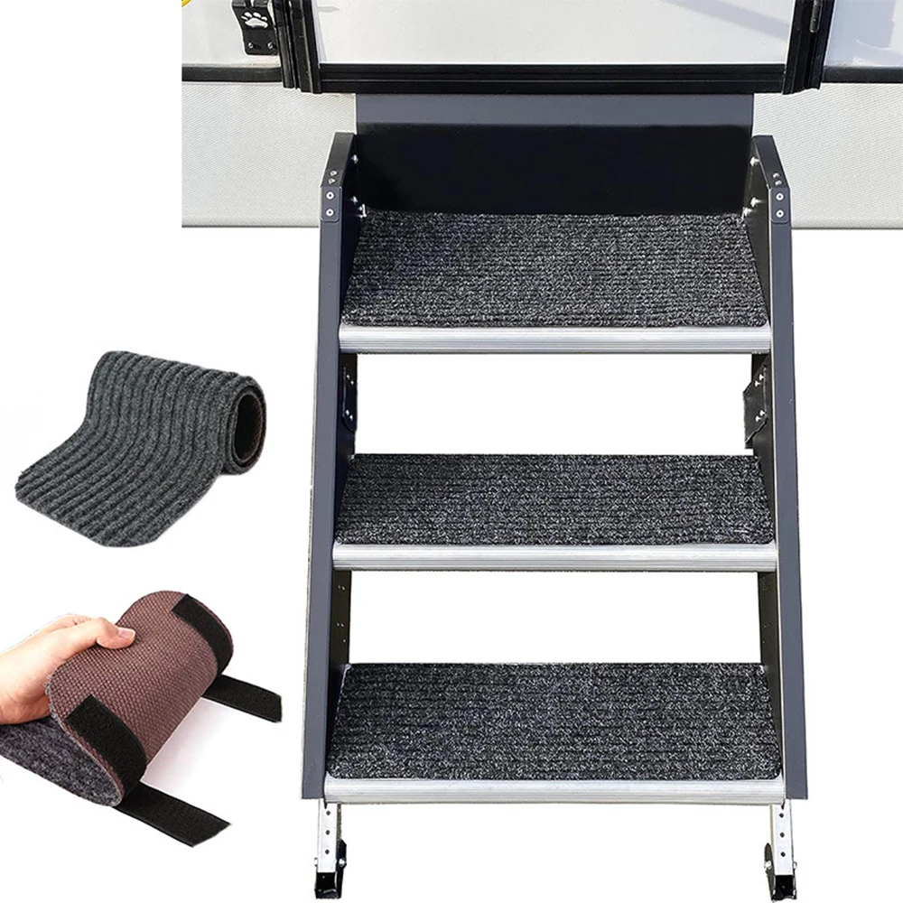 RV-trapafdekkingen, campertrapafdekkingen, RV-trapafdekkingen, vervanging voor Lippert en MORryde trappen voor caravans en campers.