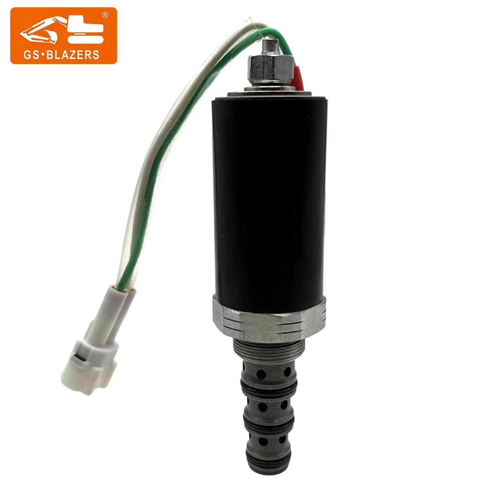 جديد صمام الملف اللولبي للمضخة الهيدروليكية KDRDE5K-20/30C02-106 لأجزاء حفارة كوبيلكو SK220