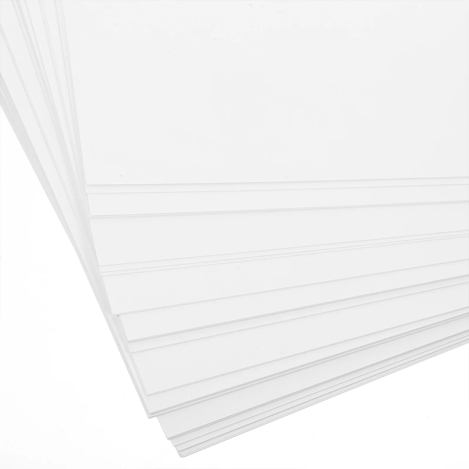 50 قطعة A4 ورق من الورق المقوى الأبيض DIY بها بنفسك المشاريع الحرفية خفيفة الوزن فارغة أوراق الرسم اليدوية الفن اوريغامي اللوحة المدرسة
