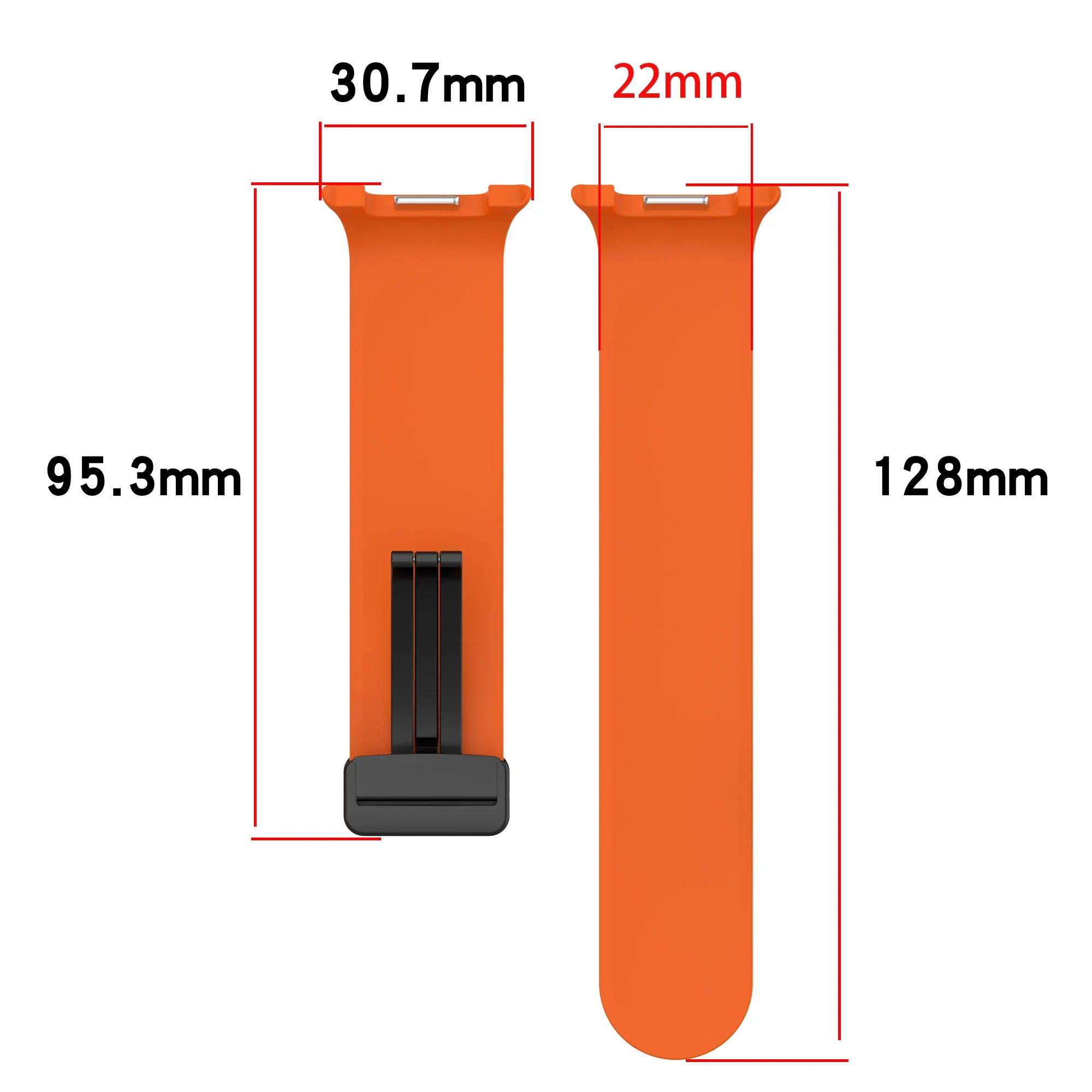 حزام سيليكون لساعة سامسونج جالاكسي 8 40 ملم 44 ملم/8 كلاسيكي 46 ملم سوار معصم مغناطيسي لساعة سامسونج جالاكسي 8 باند #4