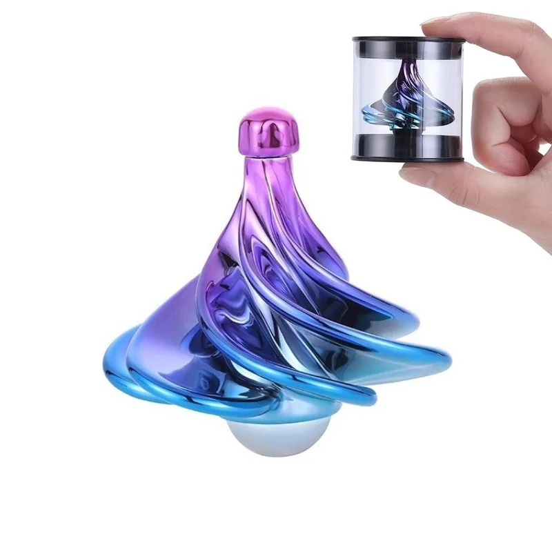 Desk Wind BlowingToy Rotating Pocket Toy Fidget Kinetic Spinner Adult Stress Relief Toys For Children Birthday Anti-Stress Toy