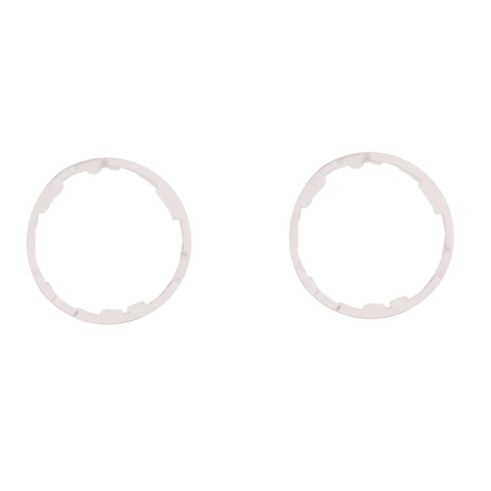 2PCS Watch Movement Spacer Ring for 8200 Watch Movement White Plastic Holder Fixed Spacer Rings Replacement Watch Parts