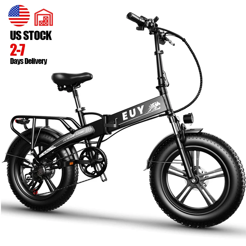 

36V 500W Motor Ebike Folding Electric Bicycle 20"*4.0inch Fat Tire Electric Bike