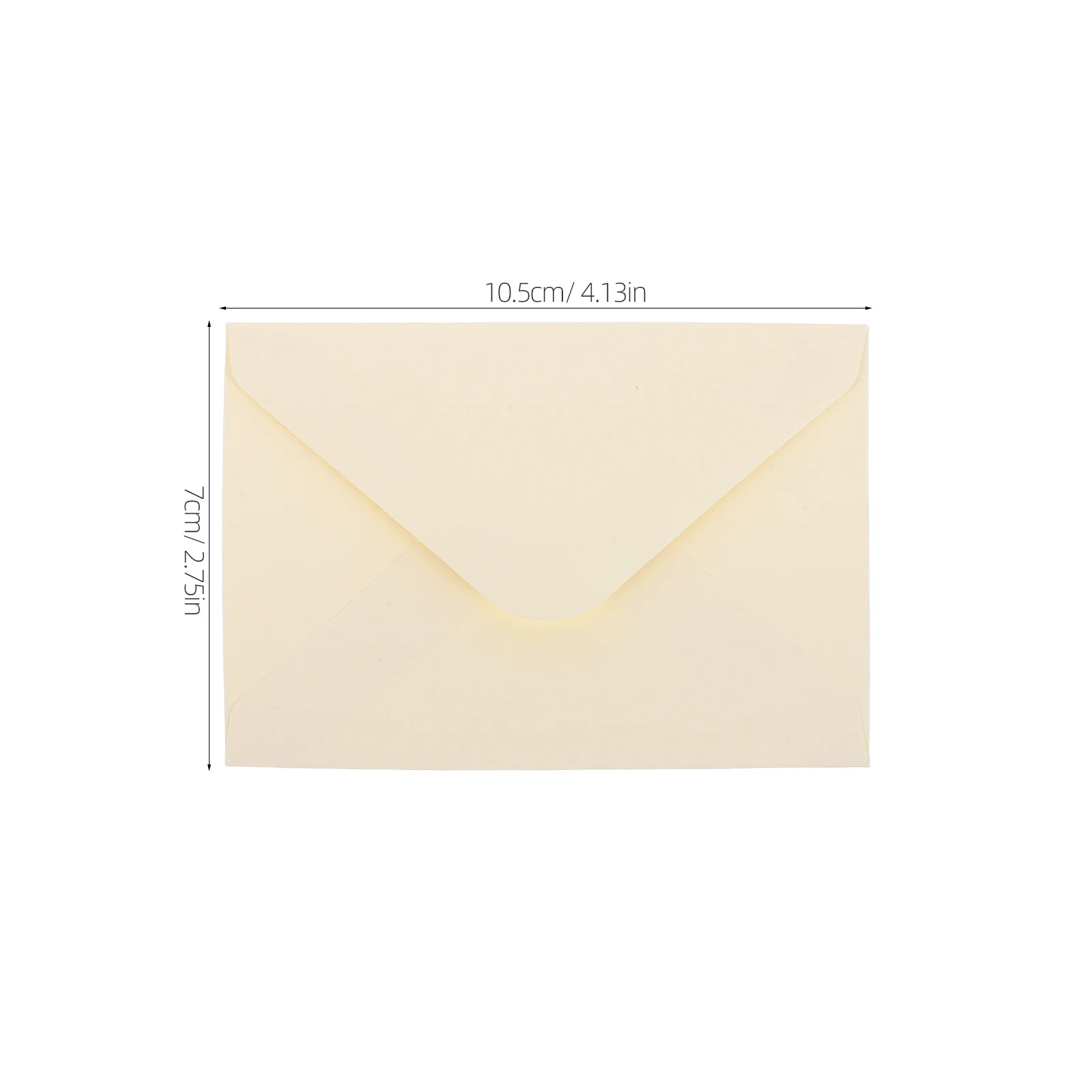 100Pcs 결혼식 초대장 졸업 카드를위한 미니멀리스트 스타일 봉투 휴일 봉투 비즈니스 메일링 인사말 카드