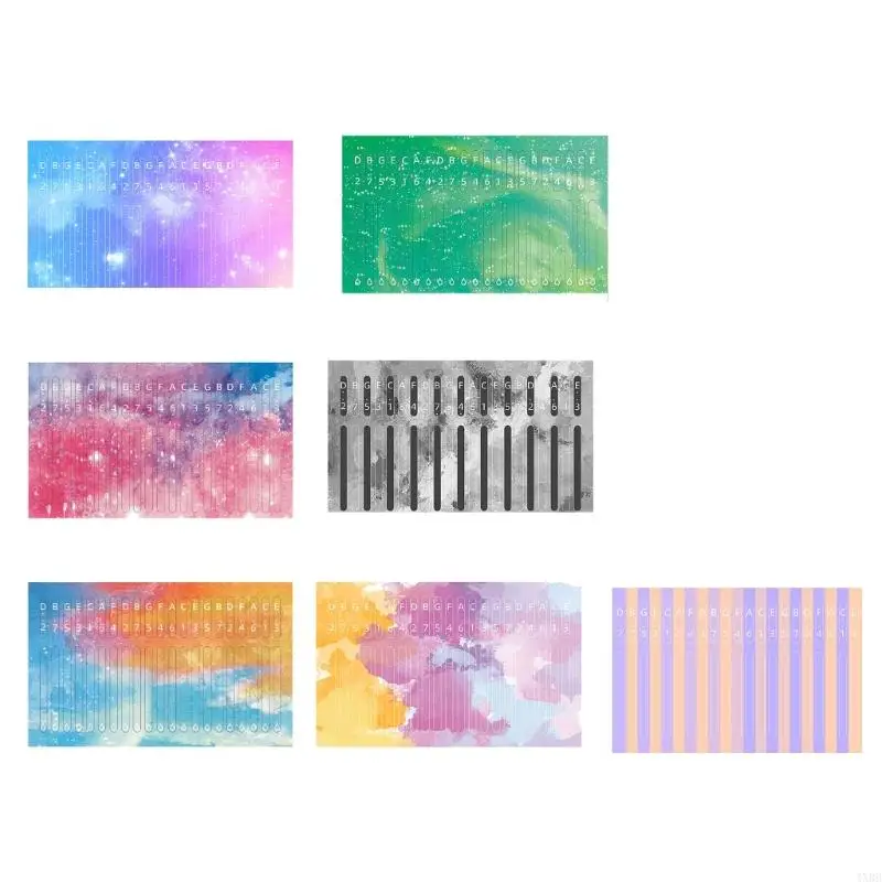 

Kalimba Note Stickers Kalimba Sticker Thumb Piano Decals Stickers 21 Keys Thumb Piano Sticker Thumb Piano Note Sticker