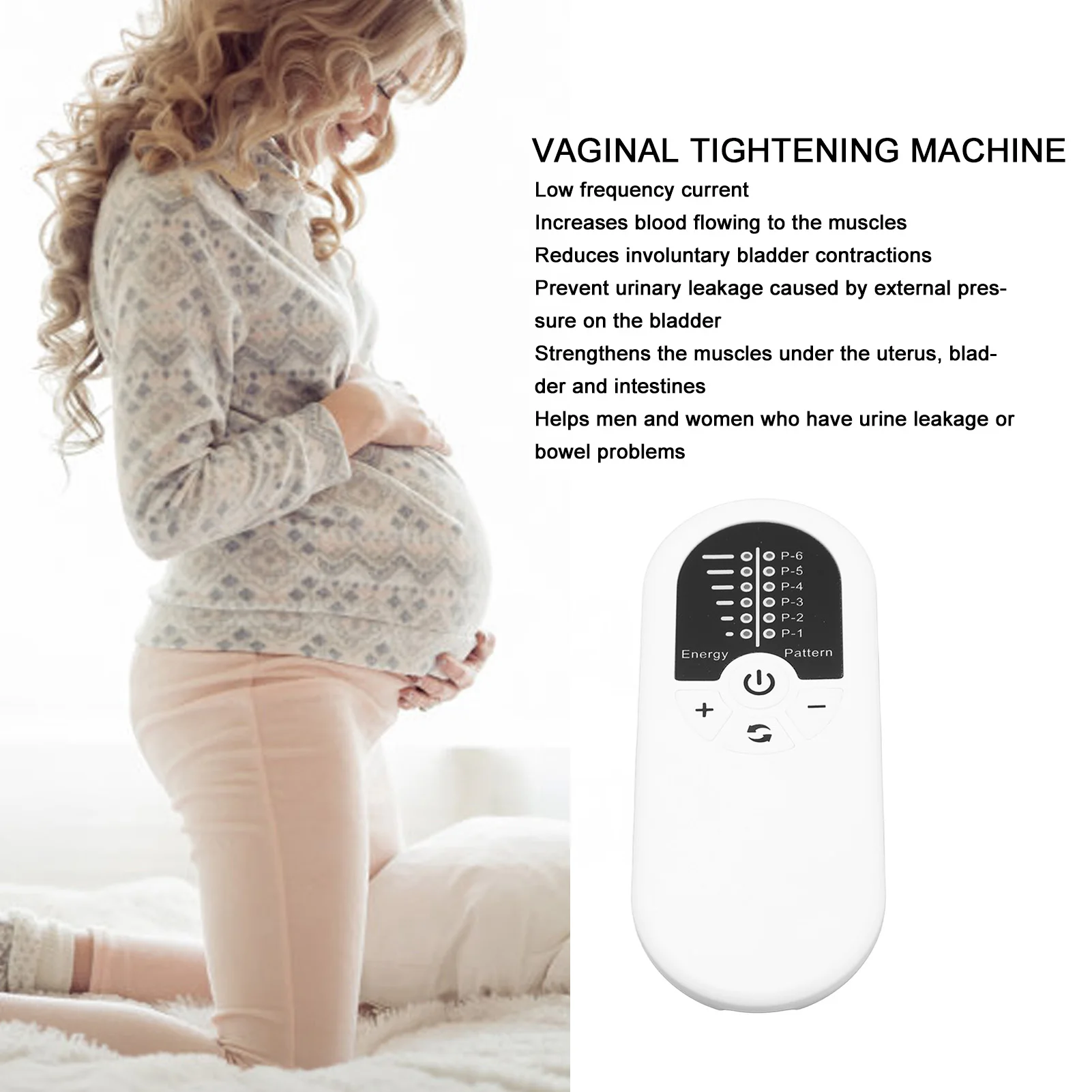 Pelvic Floor Muscle Repair Device Current Prevent Urinary Leakage Private Parts Care Machine Electric Pelvic Muscle Exerciser