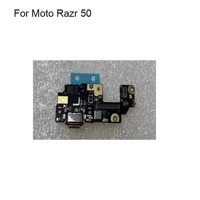 

For Moto Razr 50 Charge Port Connector USB Charging Dock Board Flex Cable For Moto Razr50