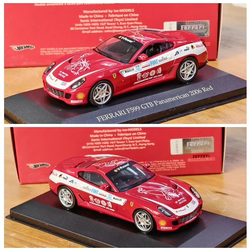 

Diecast 1:43 Scale F 599 GTB PANAMERICAN 2006 KH Alloy Car Model