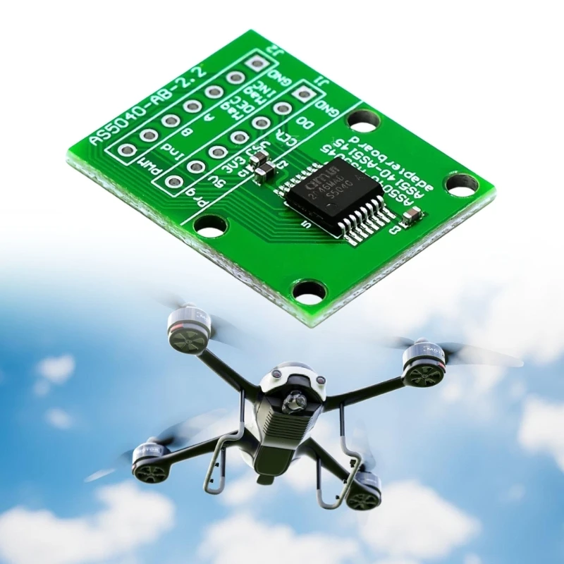 Programmierbare magnetische Drehgeber AS5040 Sensorings Modul Zuführmagnete für Laborinstrumente 83CE