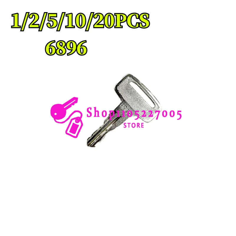 1/2/5/10/20PCS 6896 Heavy Equipment Ignition Key 160431 0160431 for 6896 KEYS Trench Roller RT56 RT82