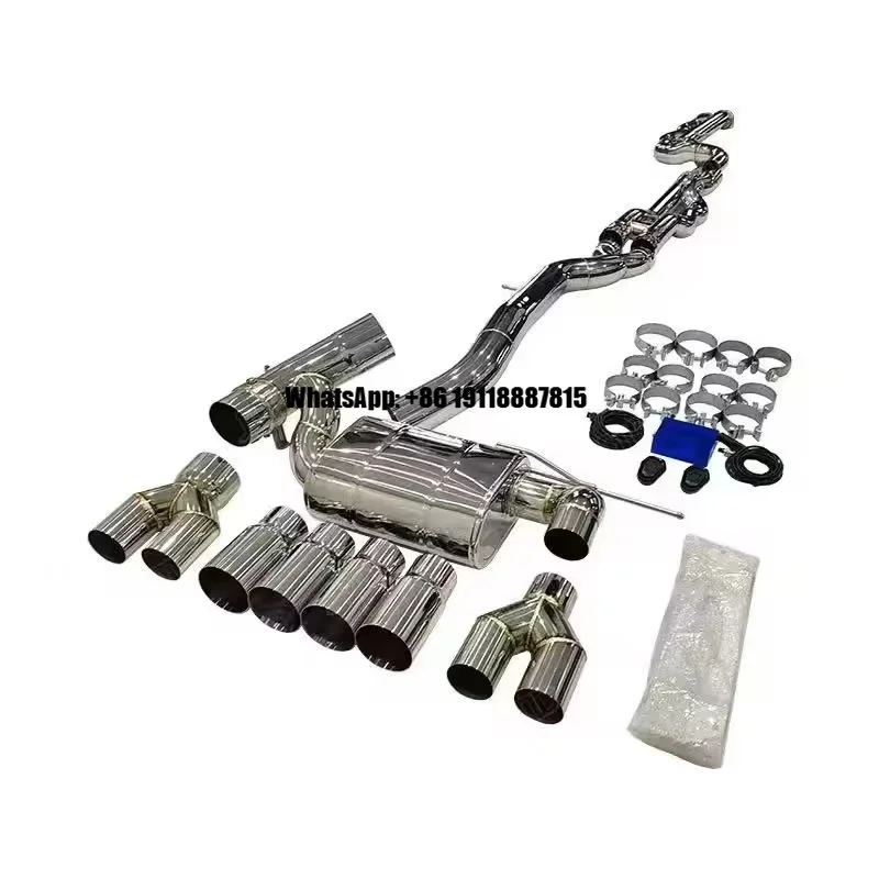 

EXR High Performance Valvetronic Stainless Steel Catback Exhaust System for BMW F80 M3 F82 F83 M4-1.5mm Mirror Polished