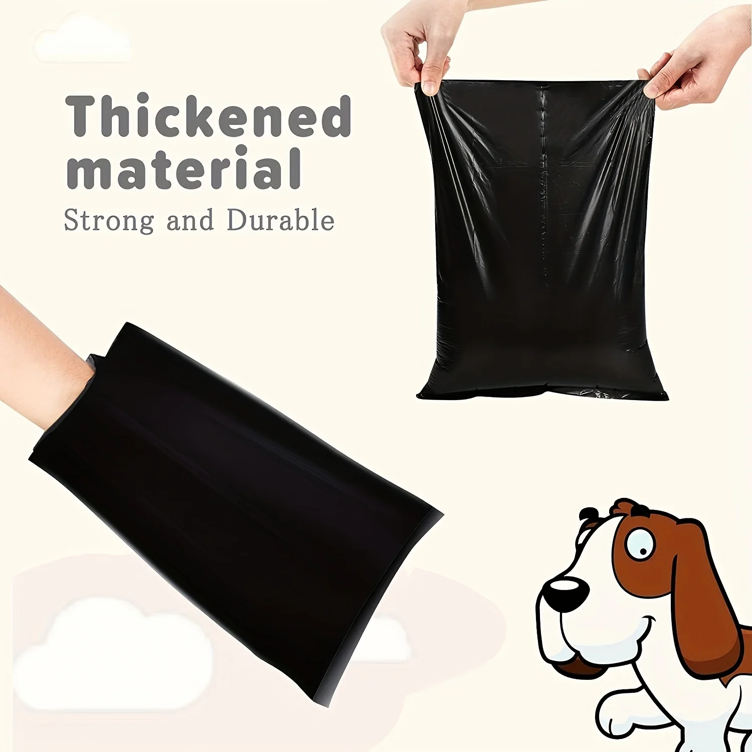 300/150pcs Dog Poop Bags, Portable Pet Waste Bags, Durable And Leak Proof Pet Garbage Bags, Pet Cleaning Supplies