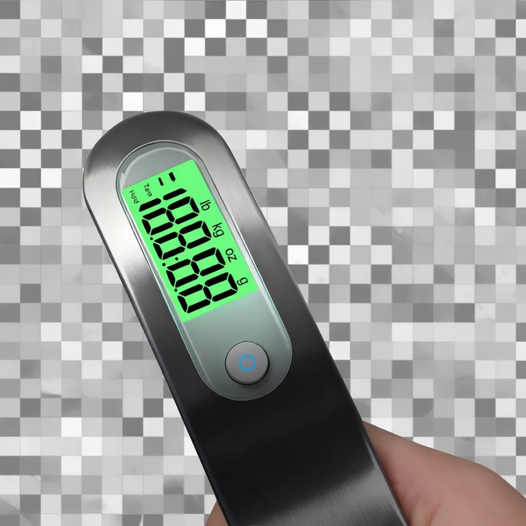 50kg Portable Electronic Scale Travel Luggage Digital Balance High Precision Weight Measuring Handheld Hook Tool Unit