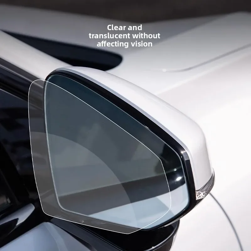 لـ Polestar 4 HD مرايا فيلم المطر وأفلام وهج المطر ومرايا الرؤية الخلفية ملحقات ملصق فيلم المطر