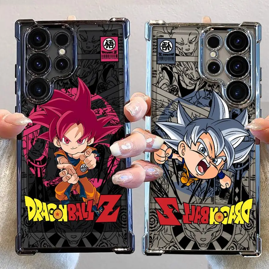 

DBZ Dragon BALL Phone Case for Samsung Galaxy S21 Plus S20 FE S24 S22 Ultra S25 Edge S23 Clear Cover