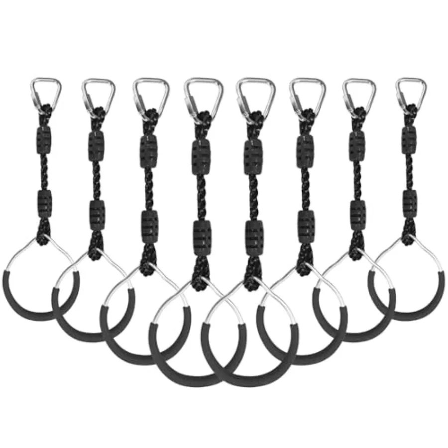 

Подвесные гимнастические кольца-качели, турник для лазания, турник-перекладина, турник-коготь для активного отдыха на улице и в помещении, для заднего двора, для полосы препятствий