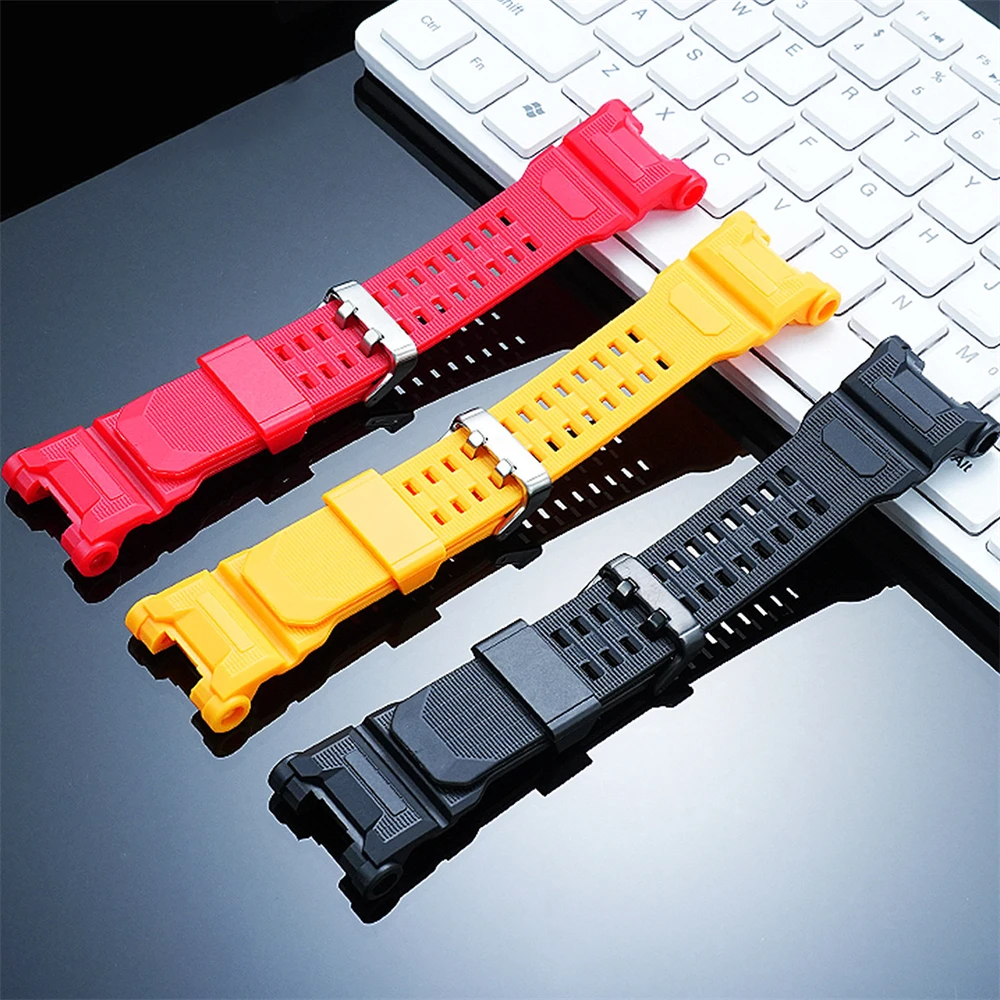 WatchBand for 3554 Catman 3rd GPR-H1000 Resin Silicone Watch Strap Representative Chain Accessories