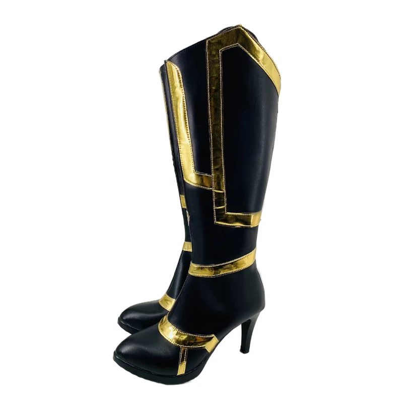 Anime The Eminence In Shadow Alpha Cosplay zapatos de disfraz Alpha botas Shadow Garden Seven Shadows fiesta de Halloween mujeres Cos