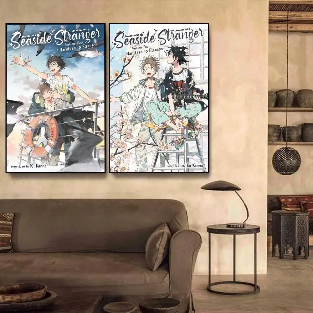 الغريب بواسطة الشاطئ ملصق ملصق كرافت نادي بار ورقة خمر الملصقات جدار الفن اللوحة غرفة نوم دراسة ملصقات