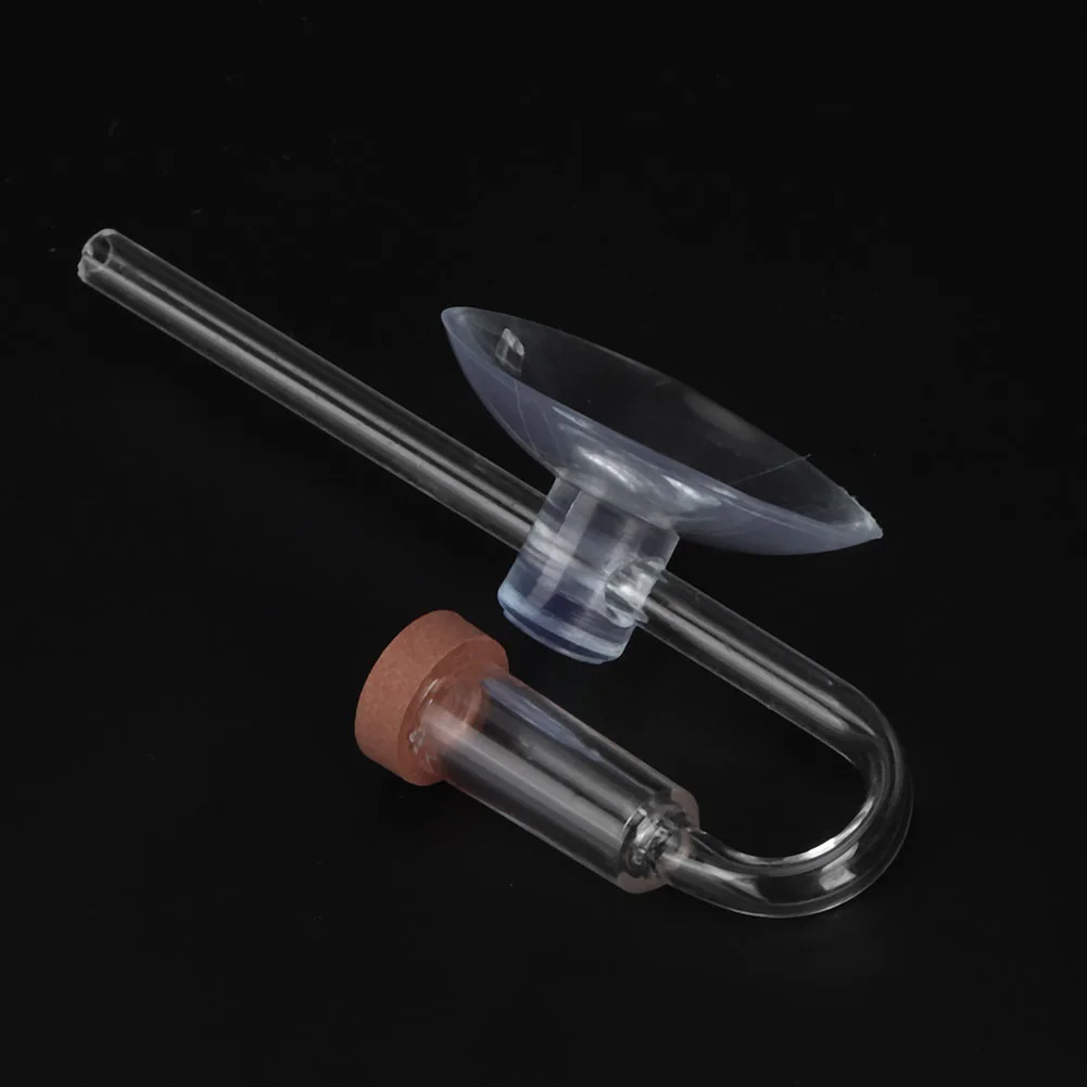 Acrylic Transparent CO2 Diffuser Atomizer Bubble Counter for Aquarium Plants Water Grass