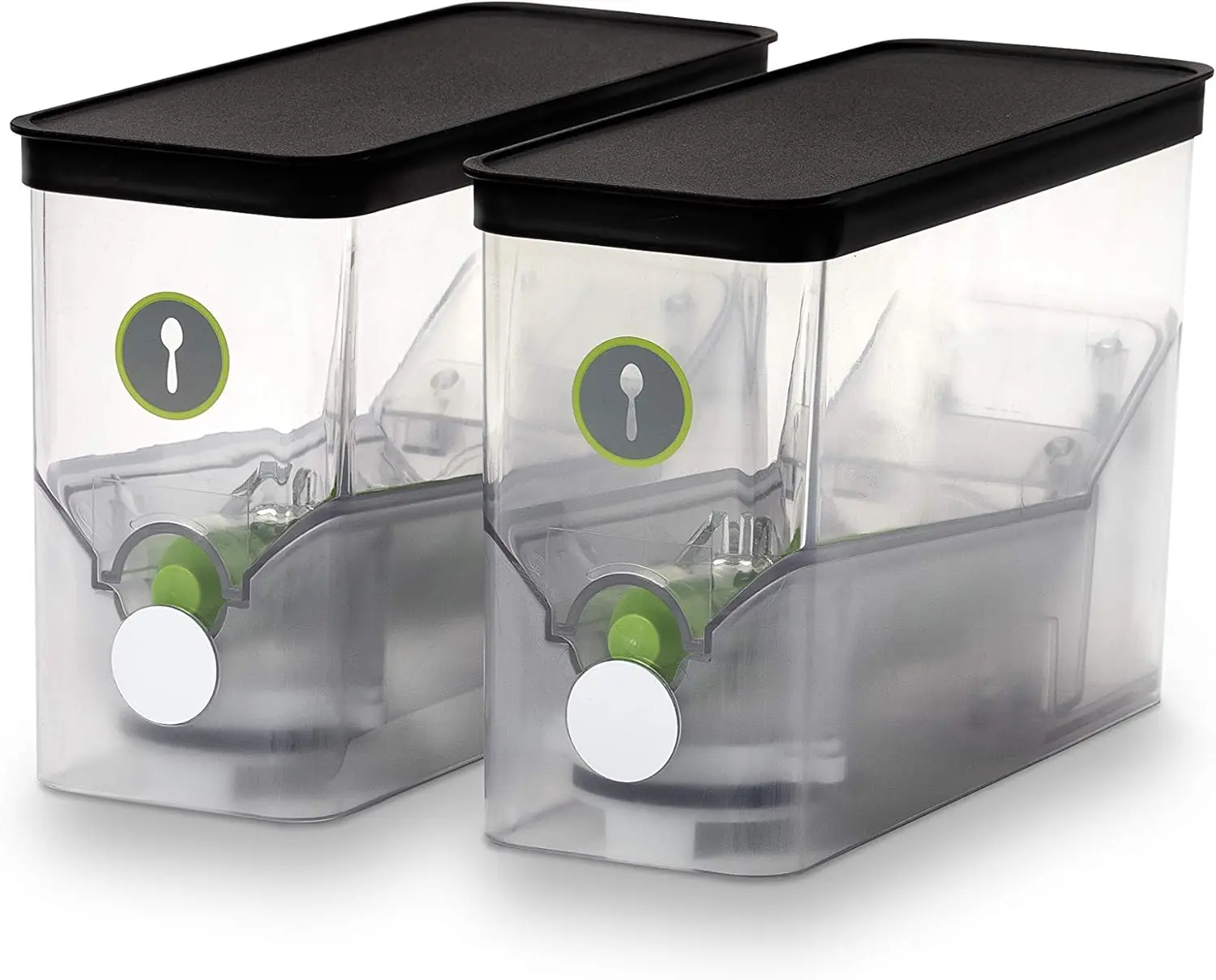 

SmartCanisters SMALL - Stores, Measures & Dispenses Dry Ingredients Smart System SOLD SEPARATELY - BPA-Free Airtight Canist