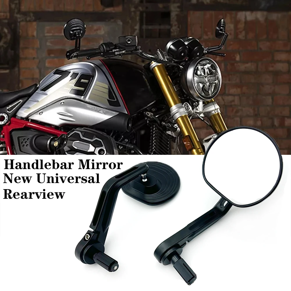 Motor4cycle Bar EndMirror Universal Rear view Mirrors CNC Aluminum For BMW R NineT RNINET Urban G/S R NINE T Pure RnineT Scrambl