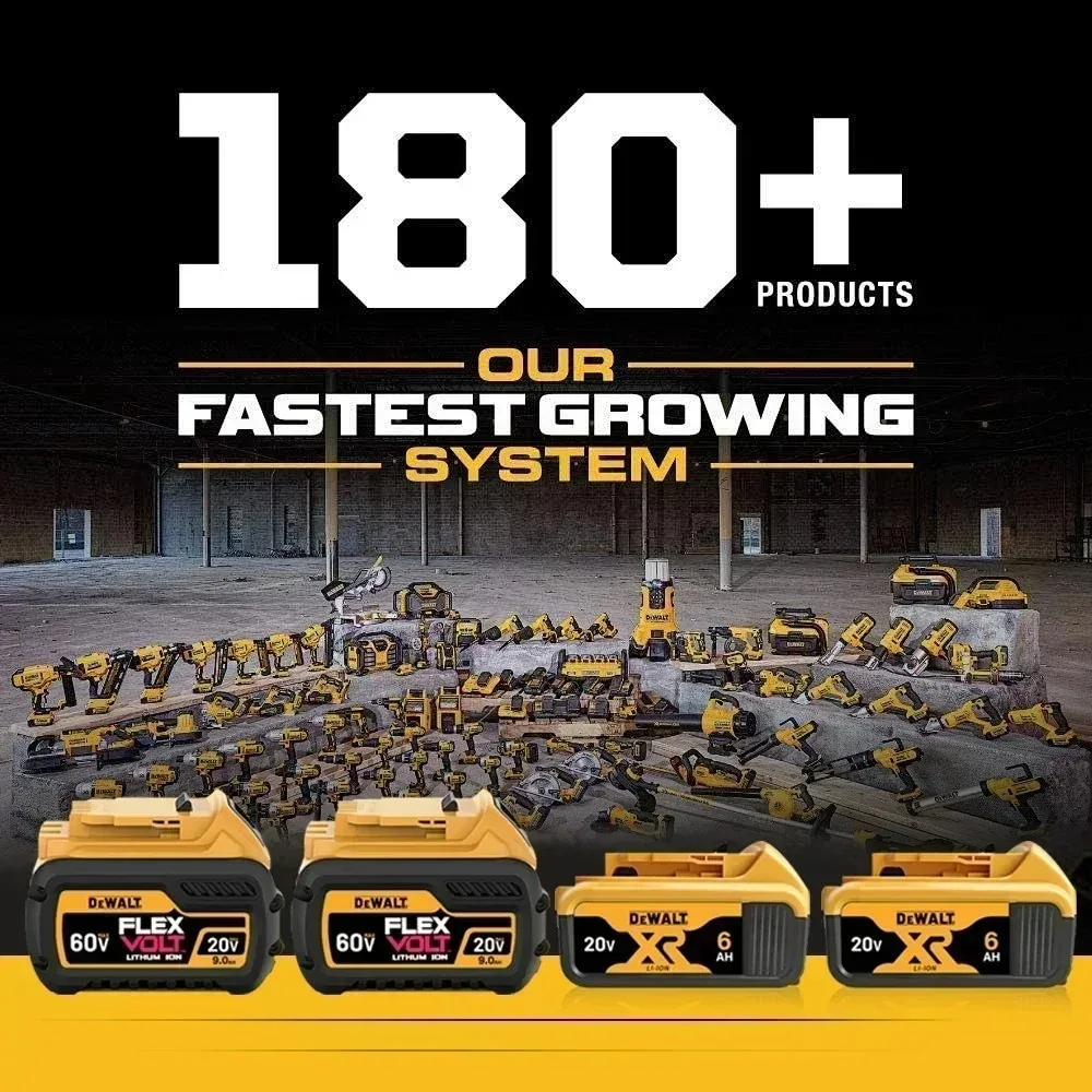 Original Dewalt 20V/60V 9.0Ah Power Tool Battery DCB206 DCB205 DCB200 DCF887 DCG405 DCD791 DCF922 DCF850 DCD805 Tool Battery - view 5