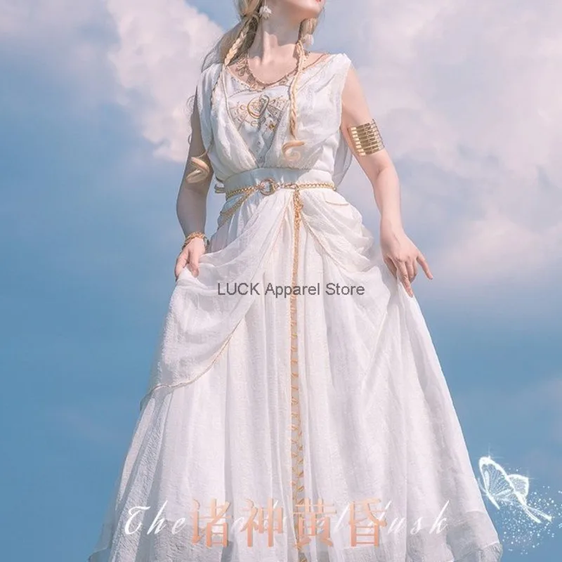 Girl Lolita Dress Twilight Upgrade Nordic Exotic Elegant CLA Series Palace Style Tea Summer Princess Dresses Fairy Cosplay