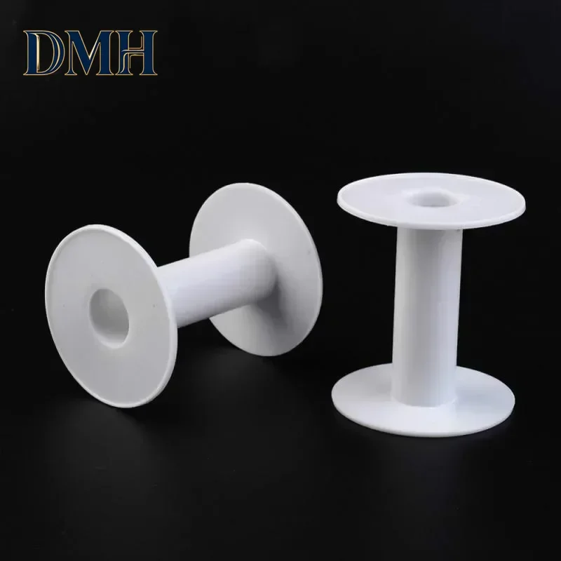 DMH-5/10pcs Various Sizes Plastic Spools Wheel Bobbins Empty Coil Wire Winding Roller for Home All Kinds of Lace Rope Ribbons