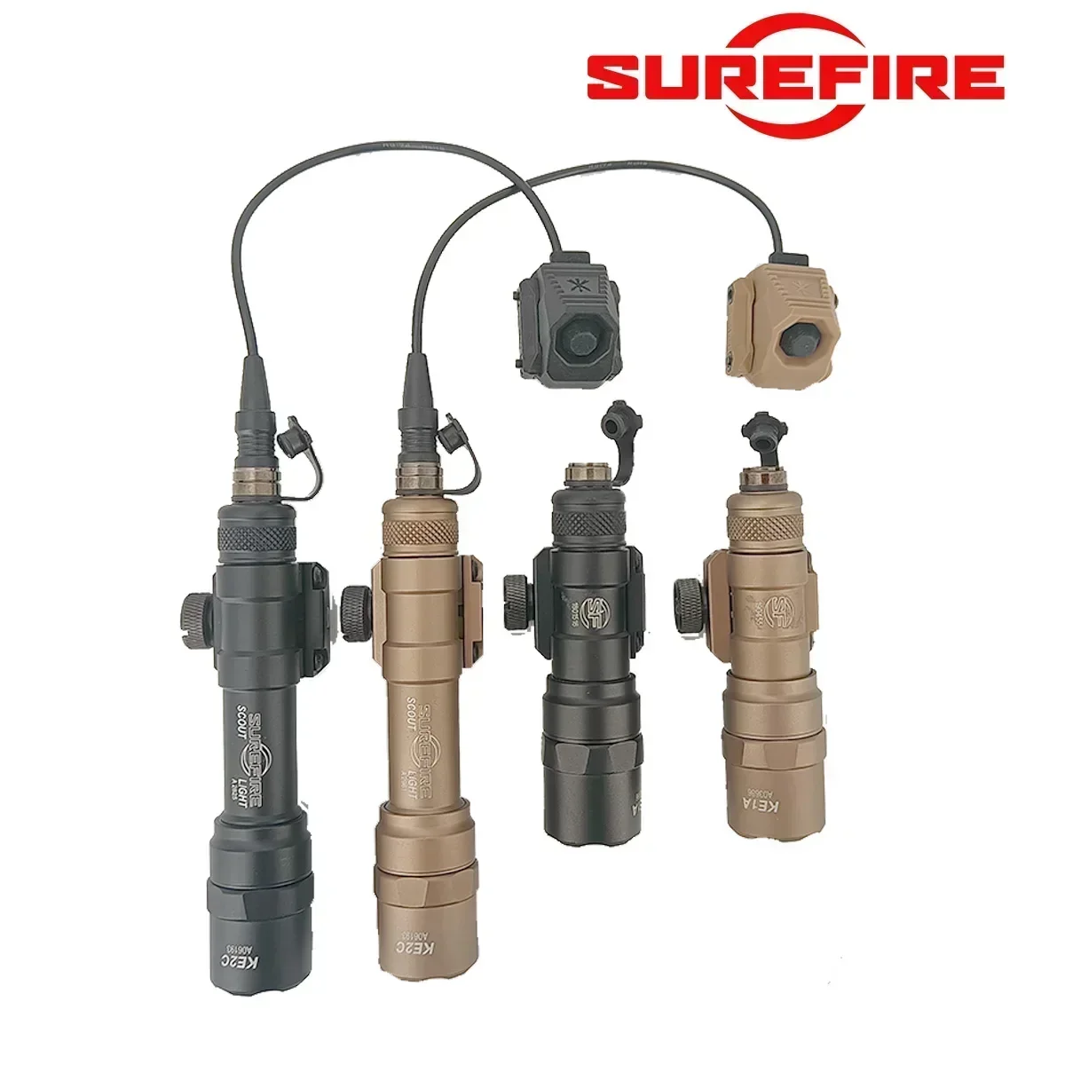 Surefire M600C M300C Gewehr AR15 M4 Taschenlampe mit AXON SL Fernbedienungsdruckschalter, passend für 20mm Schiene, Jagd-Taktik-Airsoft-Licht – Detail 5