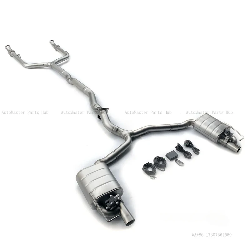 

Exhaust Pipe Tuning Exhausted Systems Car Catback Exhaust System Valve Electric Exhaust Pipes for C43