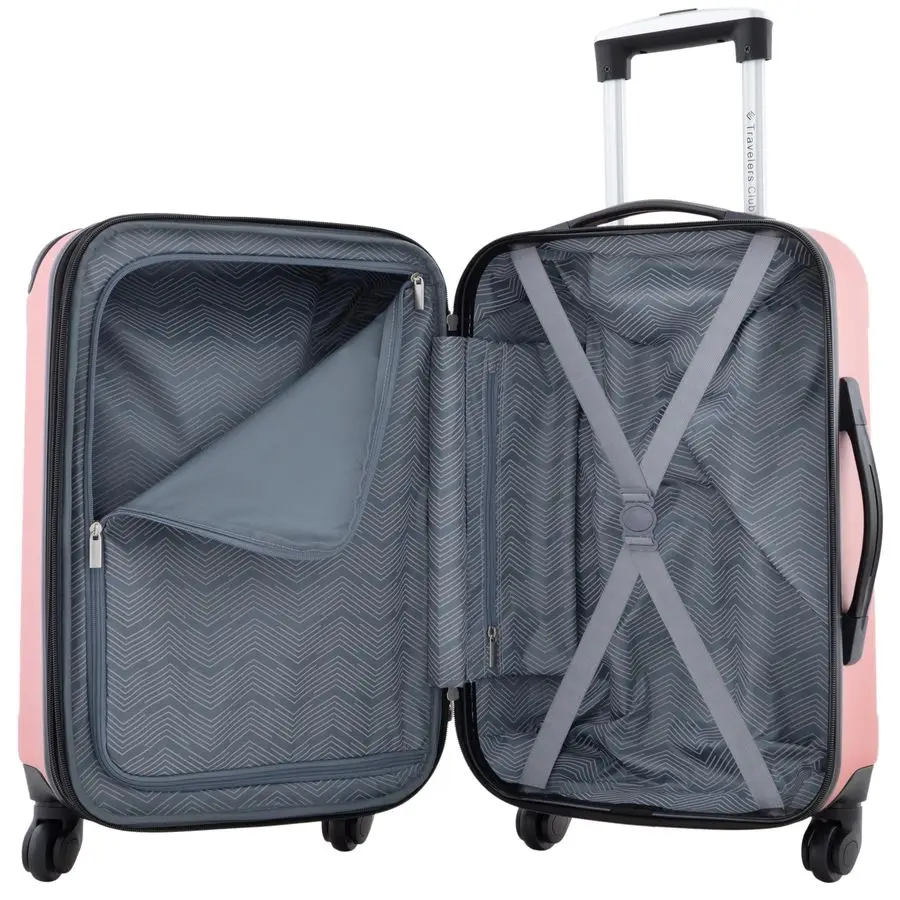 Hardside Expandable Spinner Luggage, Rose Gold, 20 CarryOn