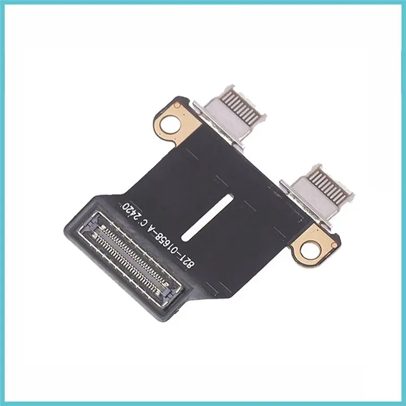 AED7-DC Power Jack I/O USB-C Board Flex Cable Replacement For Air 13Inch A2337 A2179 A1932 820-01161-A 821-01658-A
