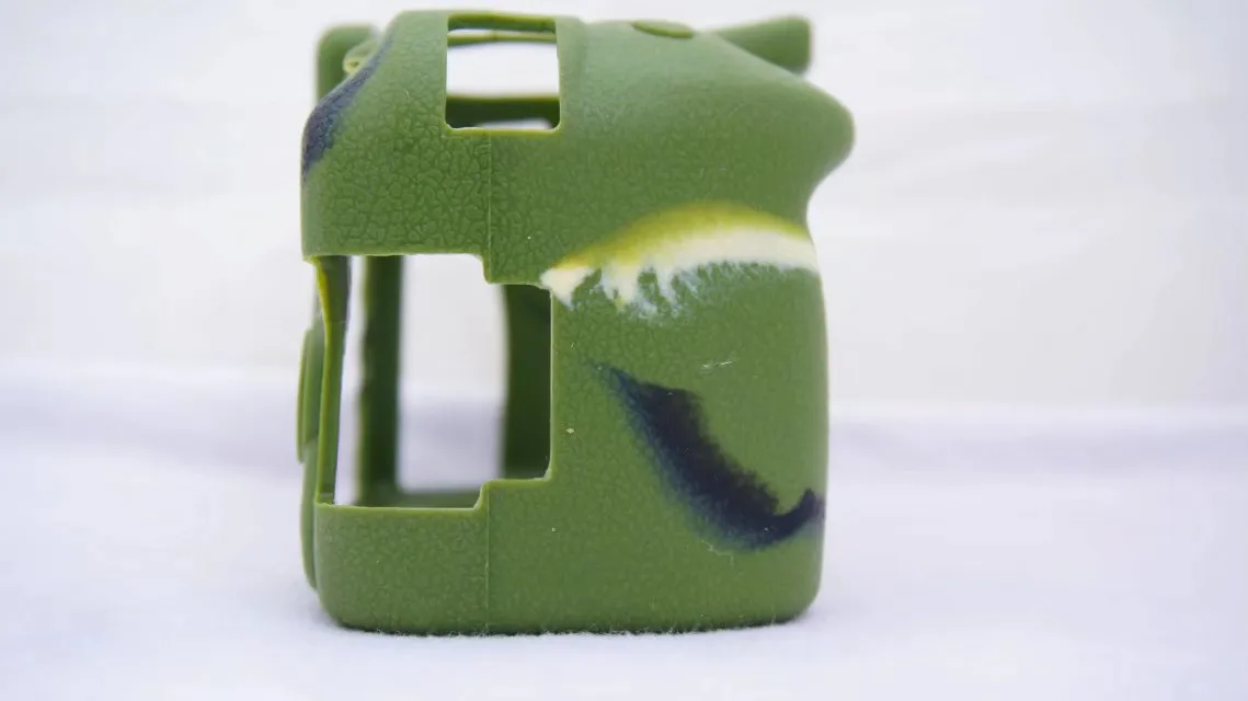 カメラ保護バッグ,ソフトシリコン,ゴム,ビデオケース,アクセサリー,ニコンd3300 dslr