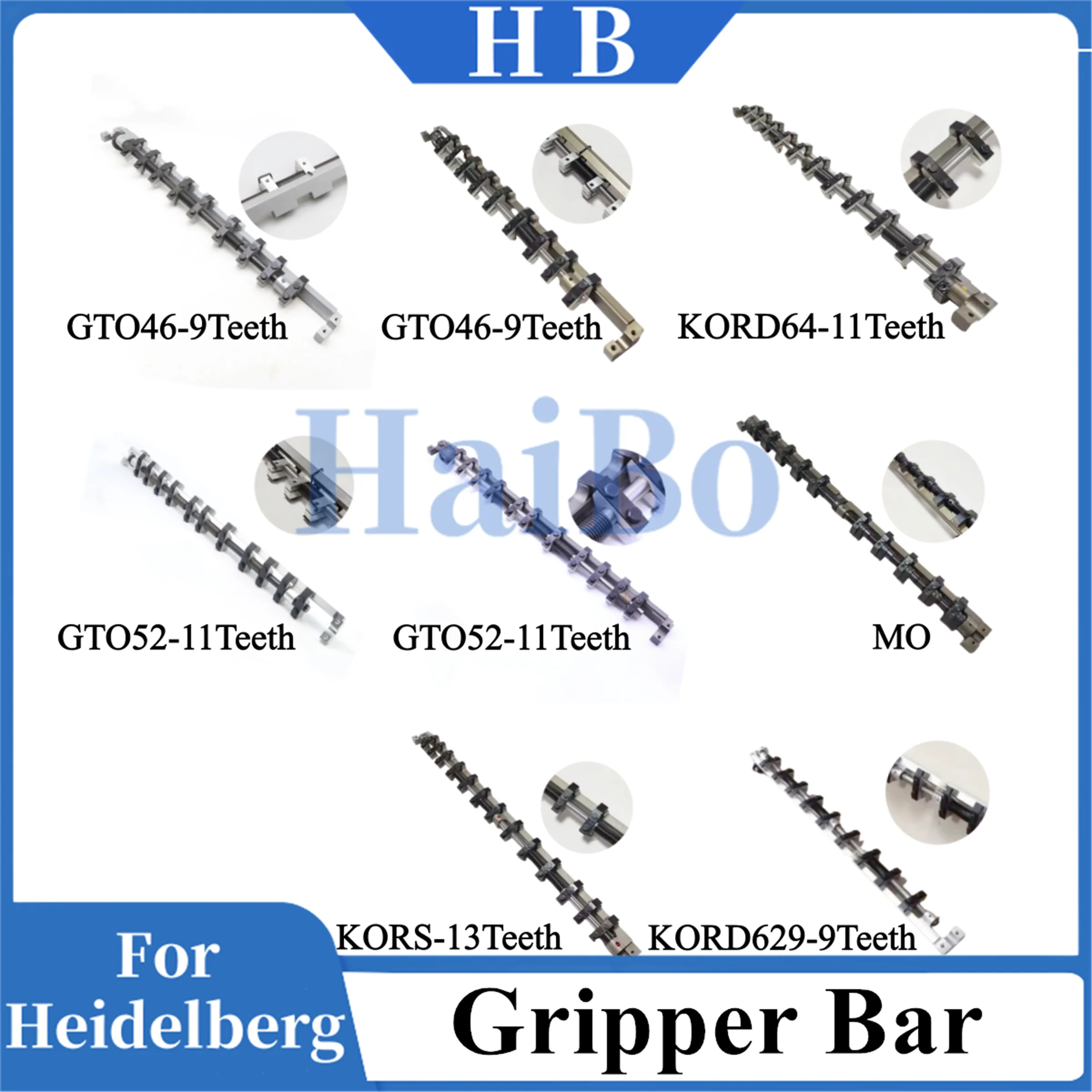 

HaiBo лучшее качество 69.014.003F GTO52 GTO46 KORD64 KORD62 KORS MO Захват в сборе для офсетной печатной машины