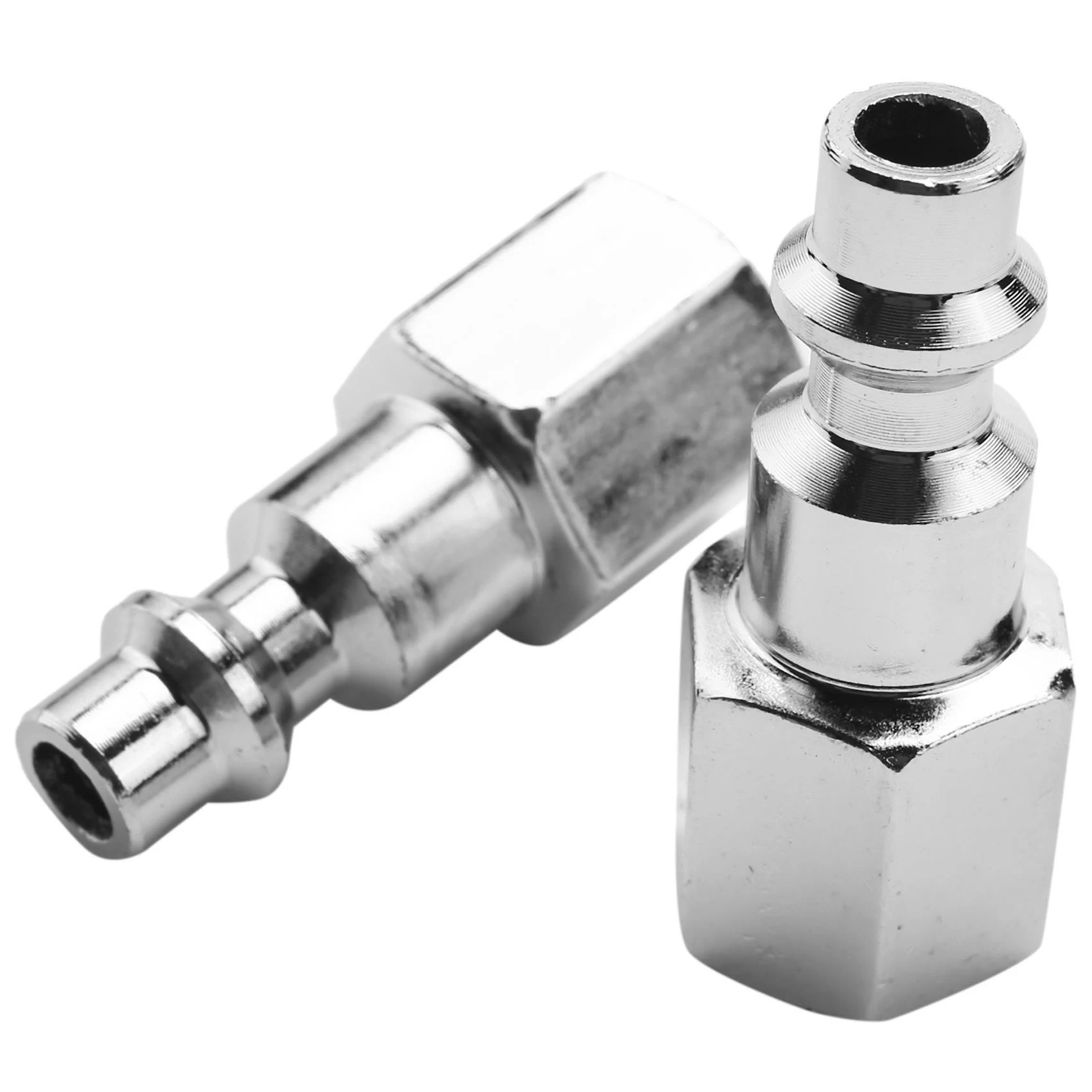 

14Pcs Air Line Hose Compressor Fitting 1/4 Inch Bsp Metal Connectors Coupler Male Female Quick Release Set-[A04I Tools]