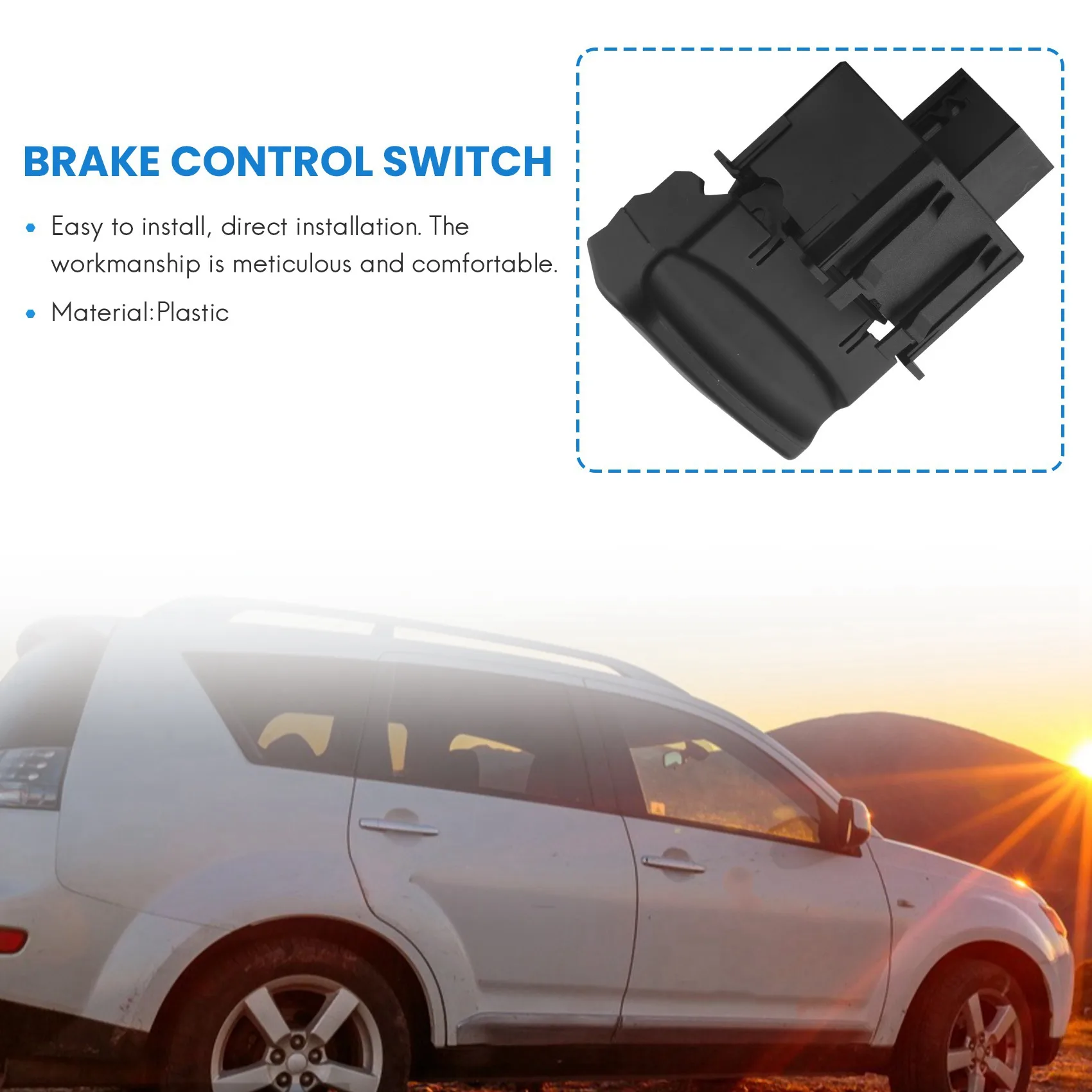 Interruptor de Control de freno de mano eléctrico para coche, interruptor de estacionamiento para Peugeot 3008/5008, 470706
