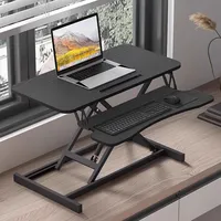 Standing computer lift bracket notebook desktop monitor desktop height increase standing office workbench folding