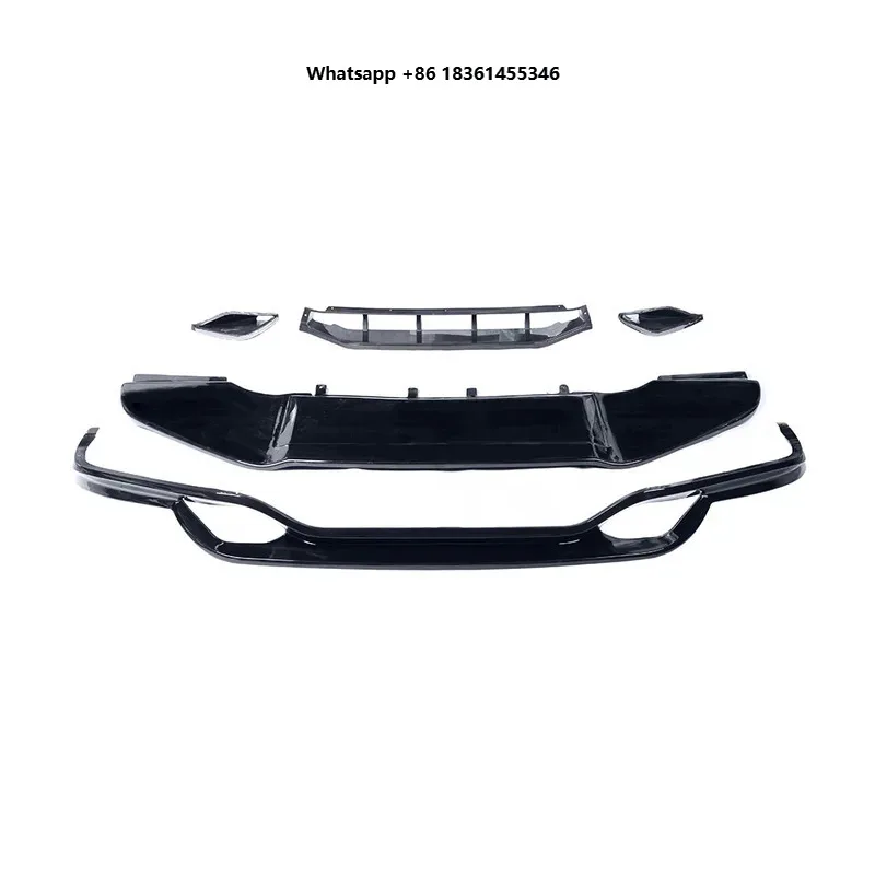 

Brand New Precision-fit FORCayenne Upgrade TechArt Style ABS Front Lip BODYKIT 2011-2014