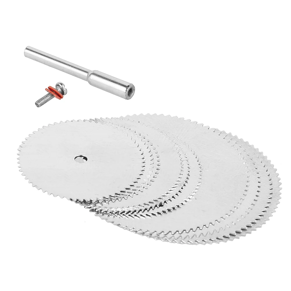 10 Chiếc 22/25/32Mm Mini Đĩa Cắt Nhỏ Lưỡi Tròn Dụng Cụ Dremel Rotary Nhựa Gỗ dao Cắt