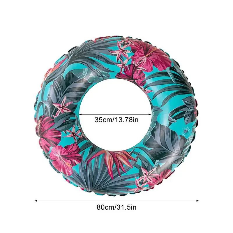 Anillos flotantes para piscina, anillo flotante para piscina, tubos de natación inflables portátiles para mujeres, hombres y adultos, para estanque de playa, relajación divertida y