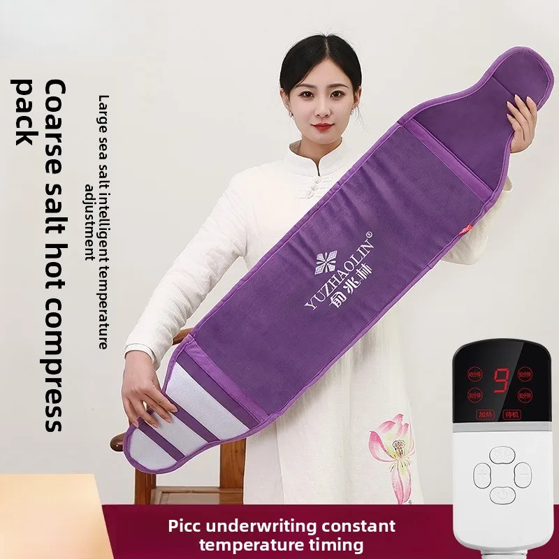 

Мешок для соли с электрическим подогревом, мешок для грубой соли, горячего компресса, бытовой большой мешок для соли мокса, защита талии и дворцового тепла