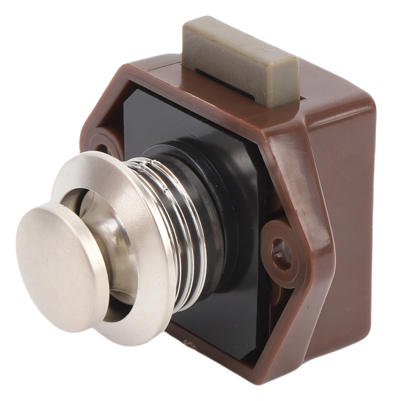 Push Button  Elegant Multipurpose RV Keyless Cupboard Door Knob  for Motorhome Home Yachts RV Push Button